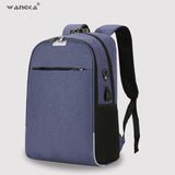 WANGKA USB Charging Anti-theft Backpack