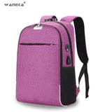 WANGKA USB Charging Anti-theft Backpack