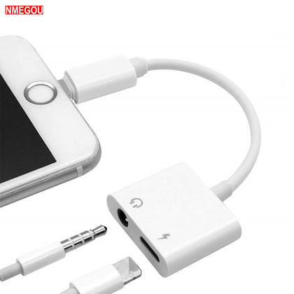 2 In 1 Earphone + Charger Cable For iPhone